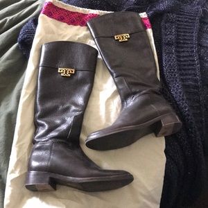 Tory Burch Leather Boots